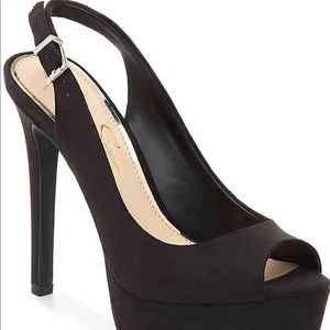 👀👠Sexy black Jessica Simpson heels